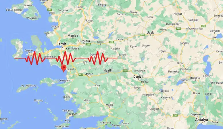 İzmir’de 2,2 büyüklüğünde deprem: Merkez üssü Dikili