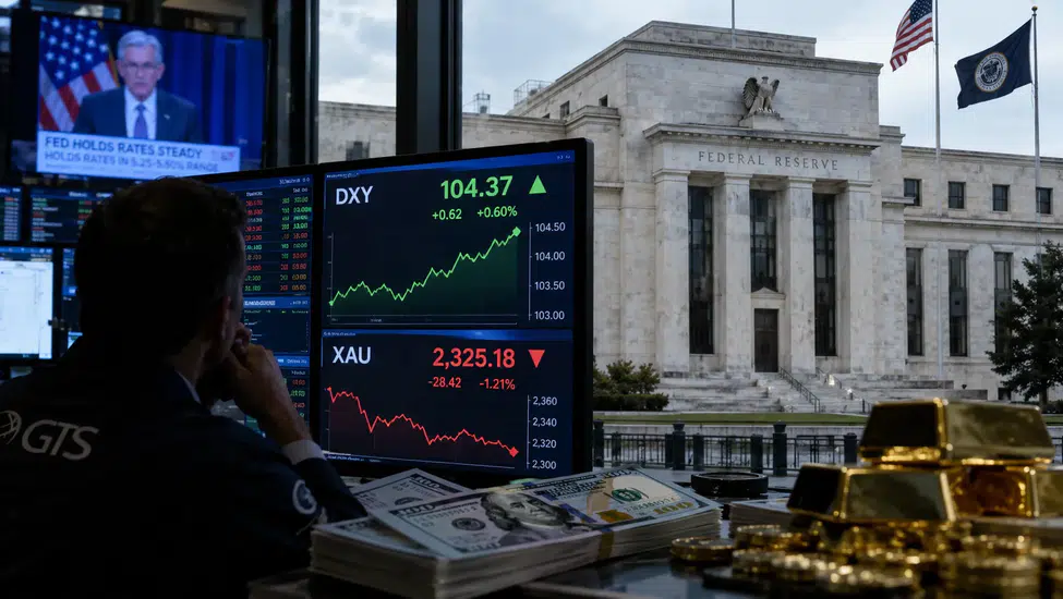 Fed faiz kararını açıkladı: Dolar yükseldi, altın kazançlarının bir bölümünü geri verdi
