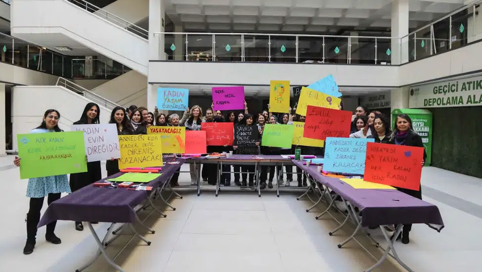 Çankaya'da Kadınlar Günü Etkinlikleriyle Eşitlik ve Dayanışma Vurgusu Yapıldı