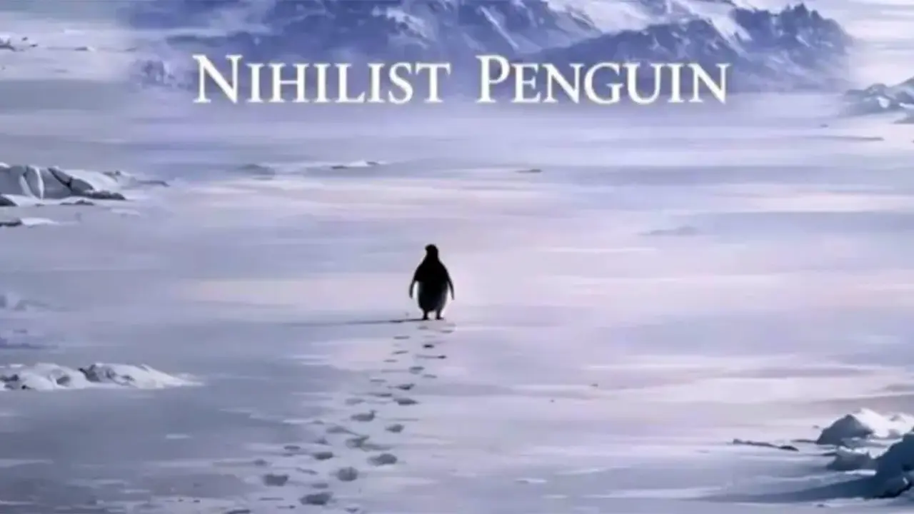 Nihilist Penguin Wallpaper akımı büyüyor: Yalnız penguen duvar kâğıtları neden bu kadar paylaşılıyor? 5