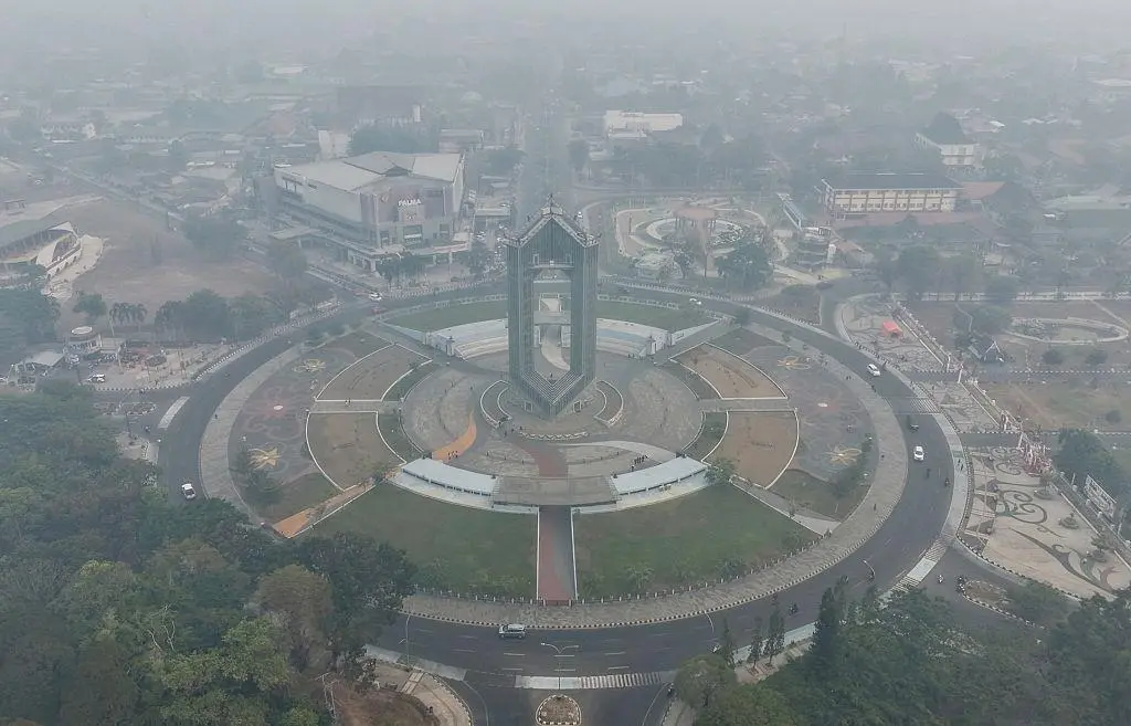 INDONESIA-POLLUTION-ENVIRONMENT-FIRE