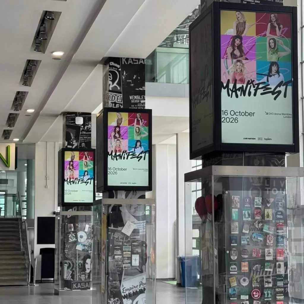 Turkish girl group Manifest's posters light up London ahead of UK debut at Wembley - Türkiye Today