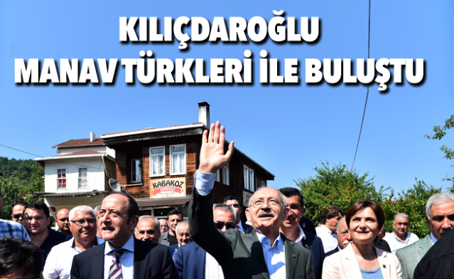 KILIÇDAROĞLU MANAV TÜRKLERİ İLE BULUŞTU 15