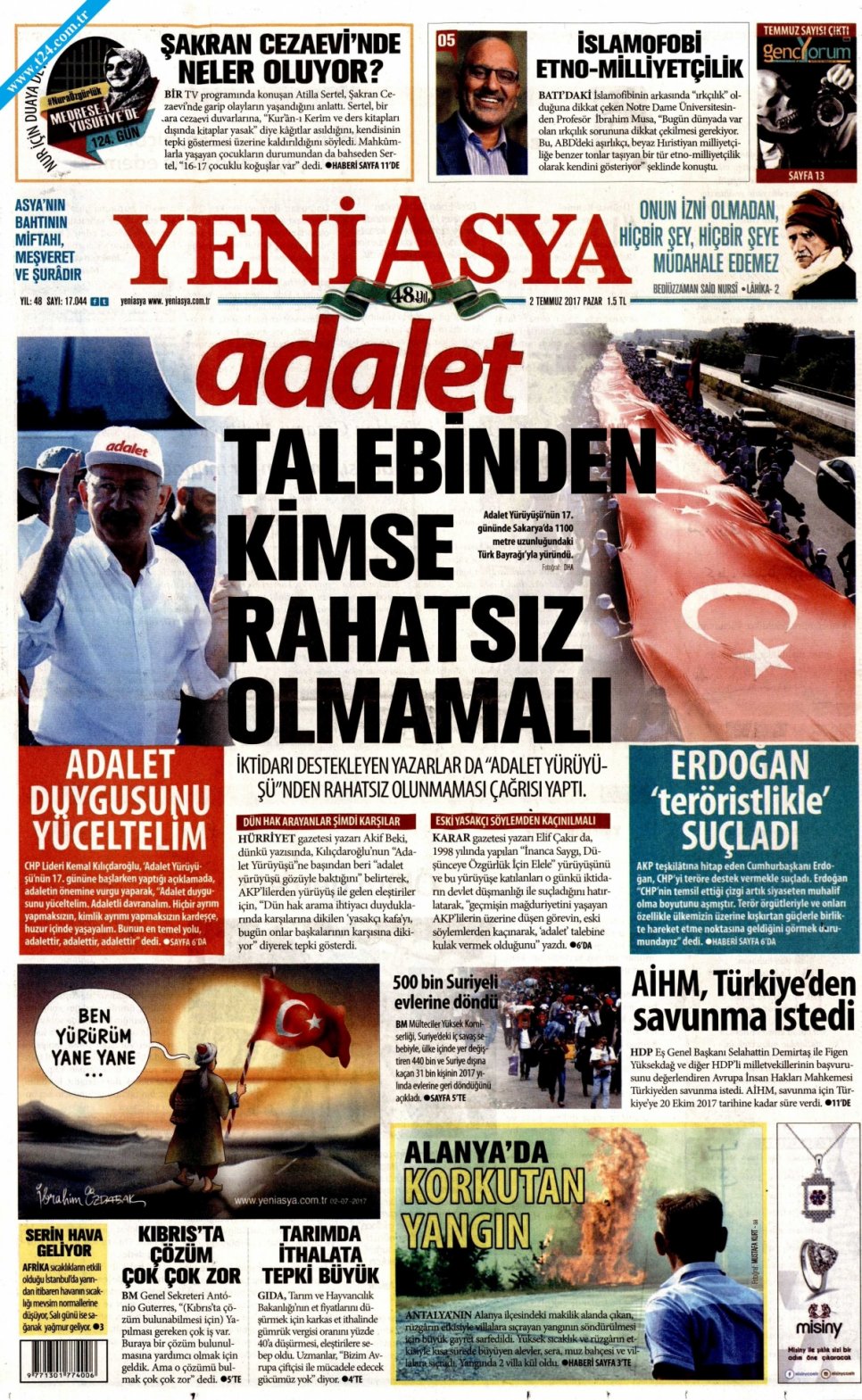 2 Temmuz 2017 Gazete Manşetleri 6