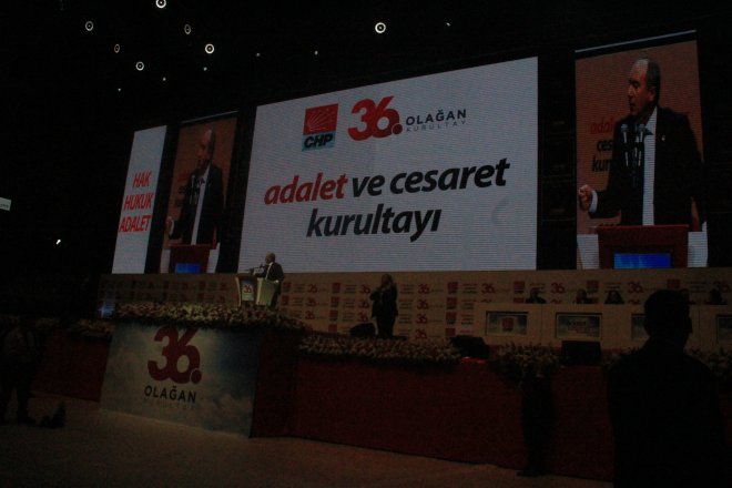 CHP KURULTAYINDAN KARELER 225