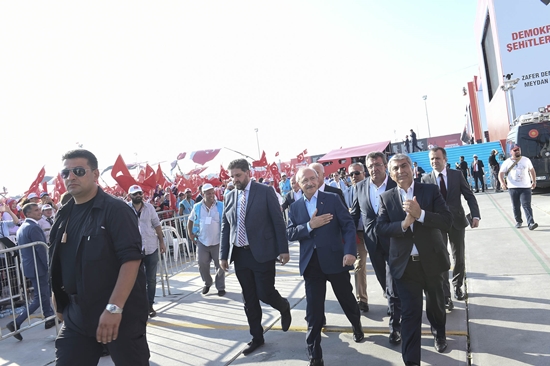 KILIÇDAROĞLU YENİKAPI MİTİNGİNDE 5