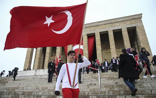 Gençler Anıtkabir'de, Ata'nın huzurunda... 7