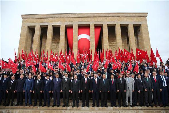 Gençler Anıtkabir'de, Ata'nın huzurunda... 20