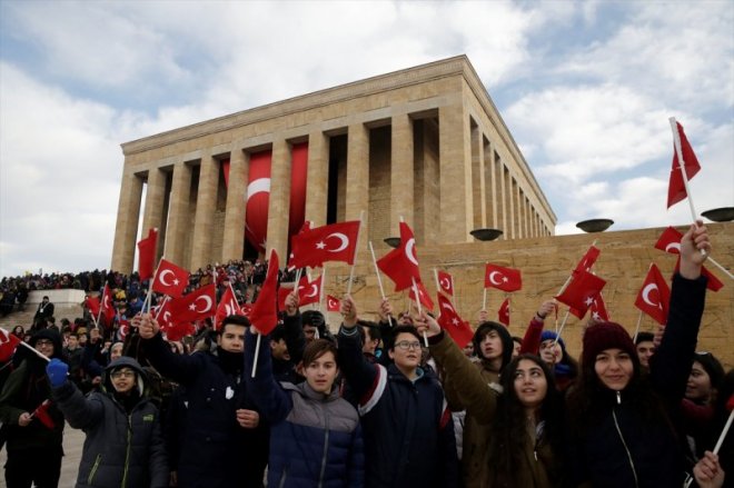 Atatürk'ün Ankara'ya gelişinin 98. yıl dönümü kutlandı 3