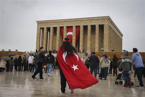 Gençler Anıtkabir'de, Ata'nın huzurunda... 13