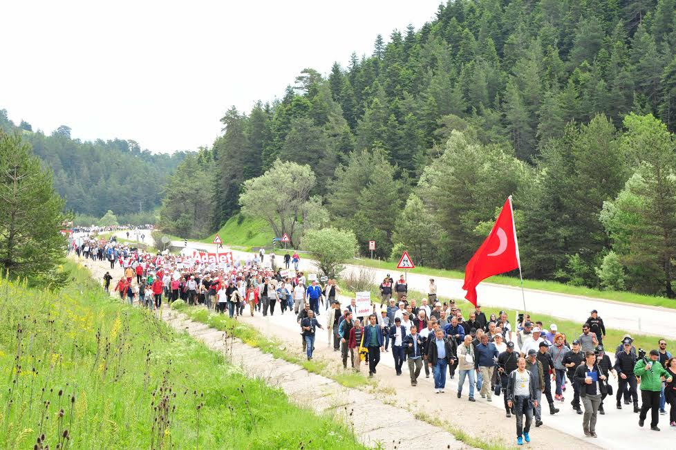 Balçova'dan Adalet Yürüyüşü'ne destek  4