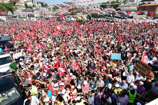 Muharrem İnce Üsküdar'da 2