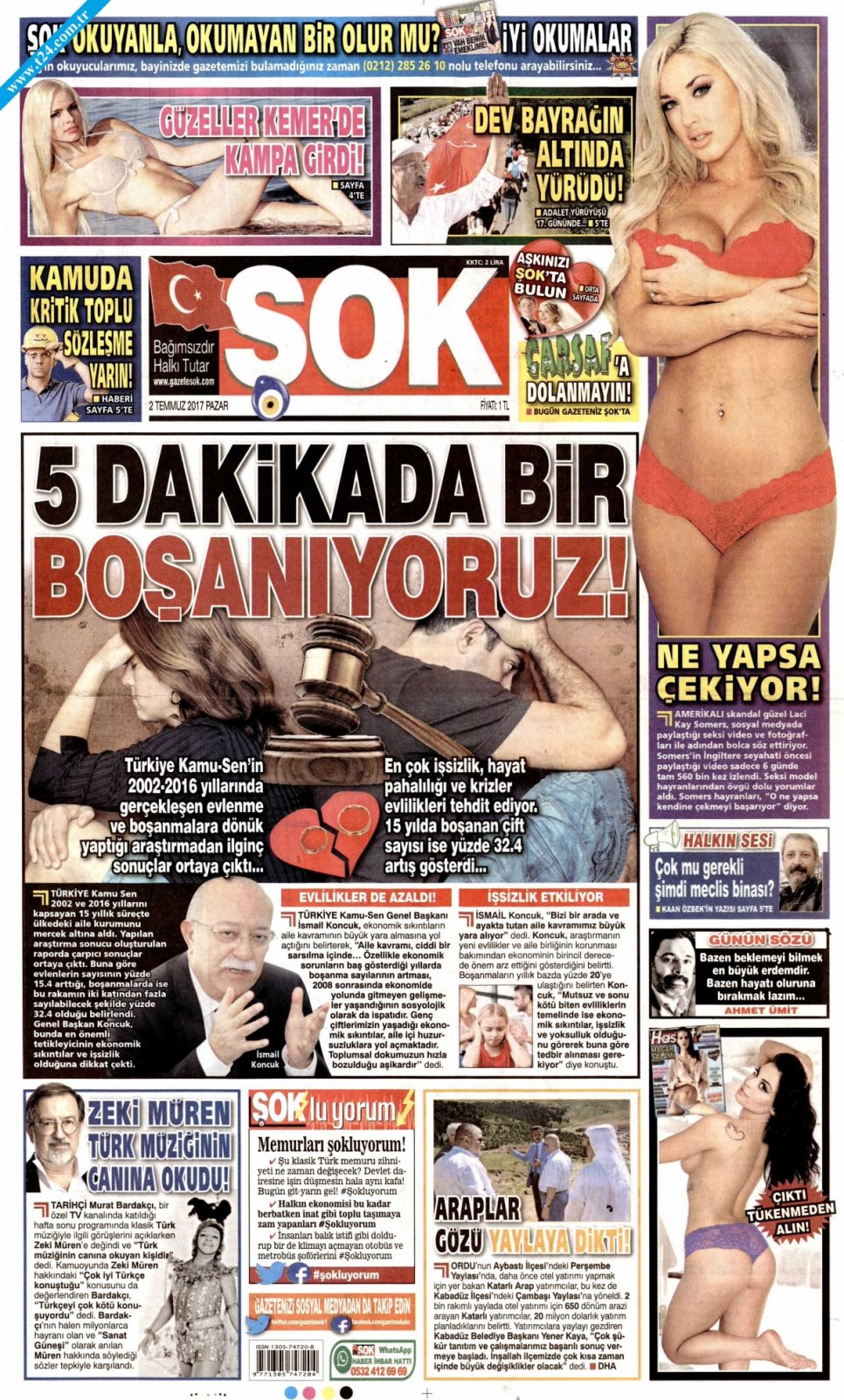 2 Temmuz 2017 Gazete Manşetleri 14