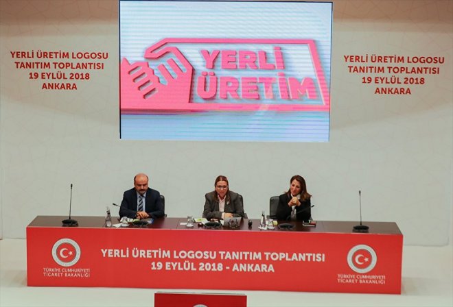 'Yerli üretim' logolu etiketler raflarda 5