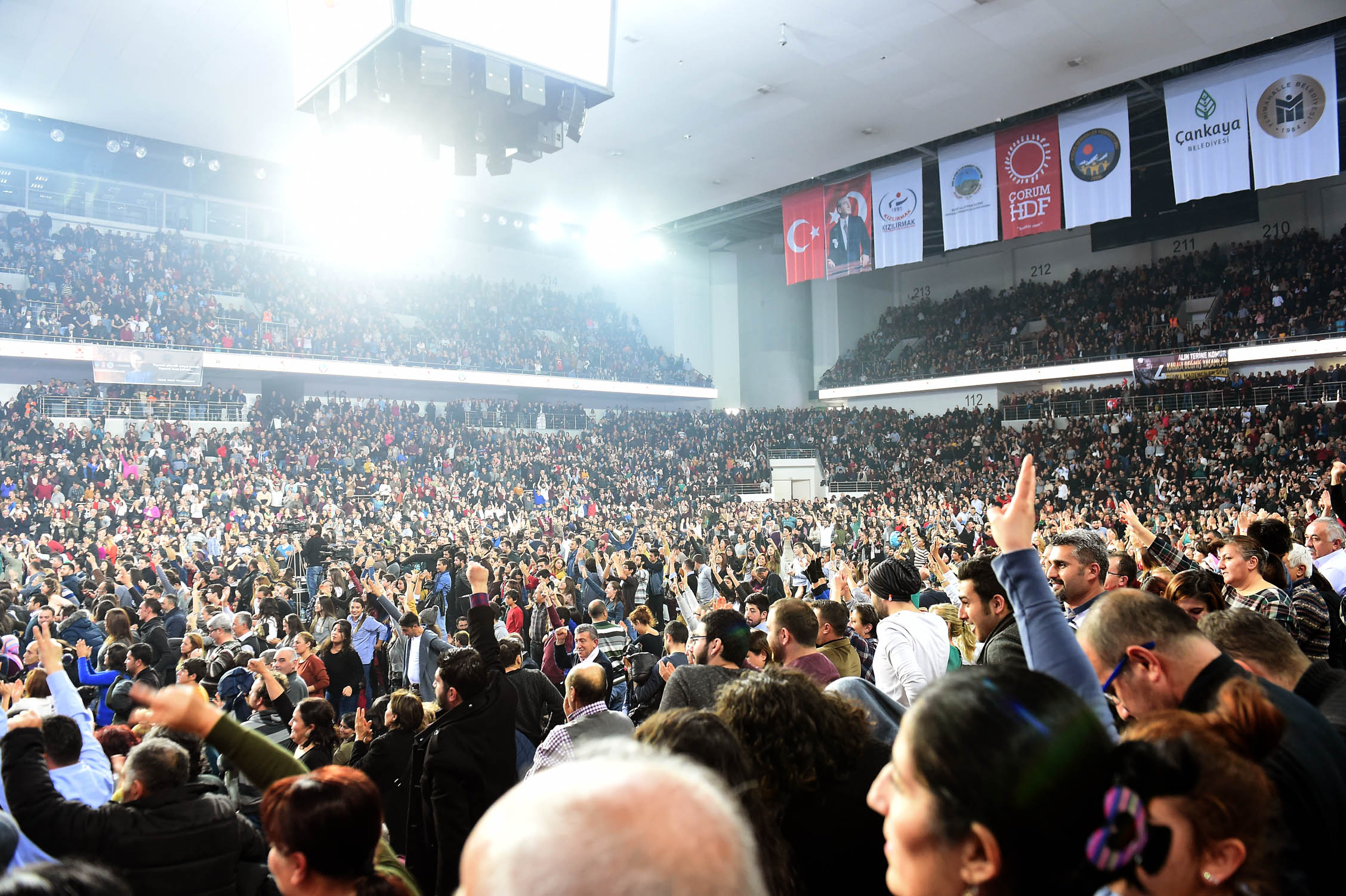 CHP LİDERİ KILIÇDAROĞLU BÜYÜK ANADOLU BULUŞMASINDA 12