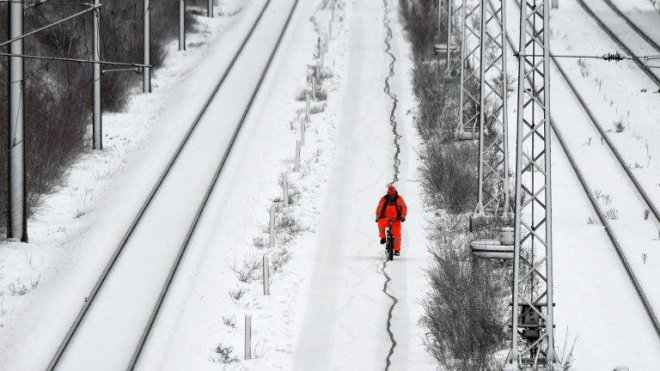 Avrupa'da adeta hayat durdu 9