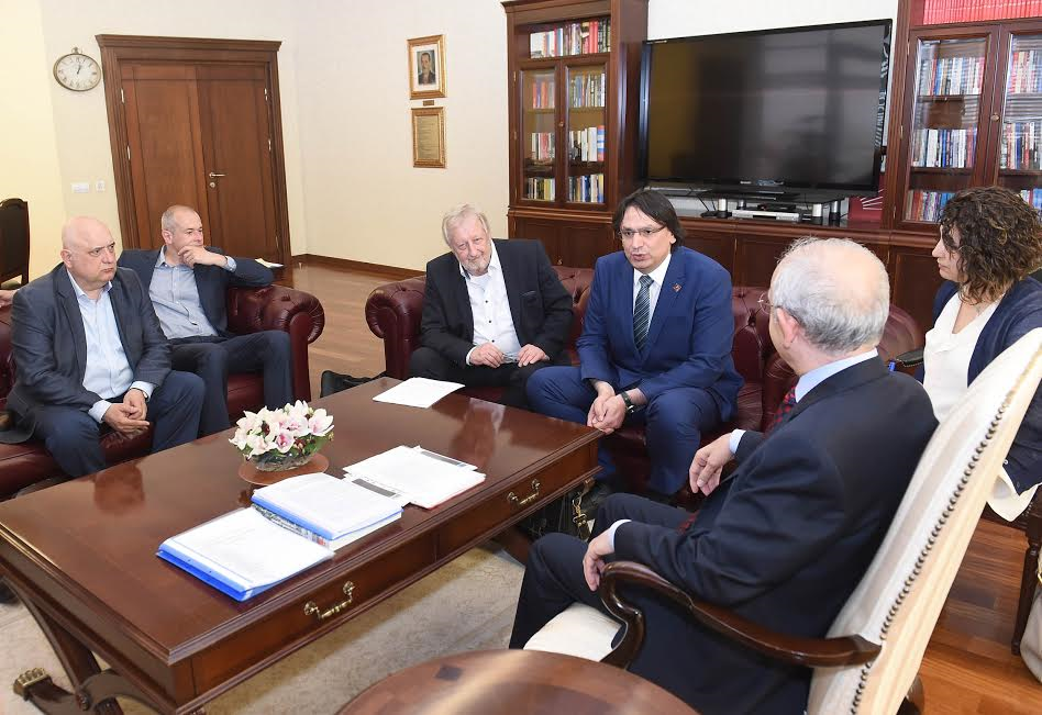 Avrupa Sendikalar Konfederasyonu Kemal Kılıçdaroğlu'nu Ziyaret Etti 3