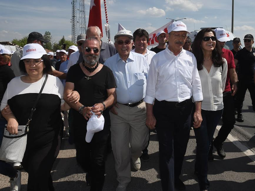 Sanatçılardan Adalet Yürüyüşü'ne Destek 1