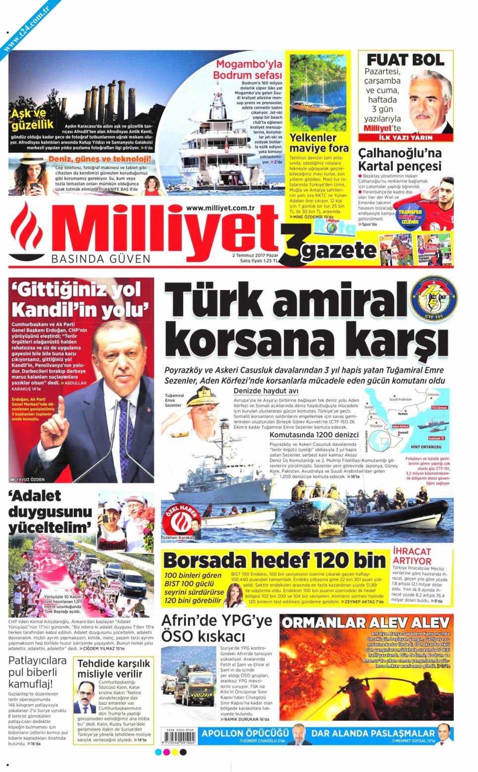2 Temmuz 2017 Gazete Manşetleri 19