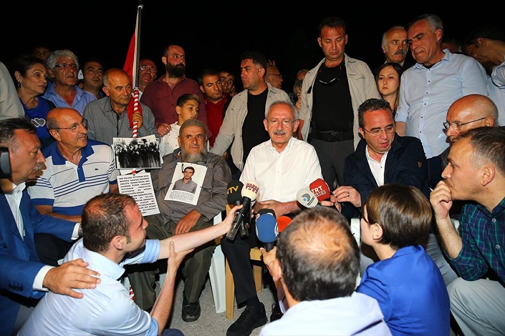 CHP'nin Ankara'dan İstanbul'a başlattığı yürüyüşten kareler 10