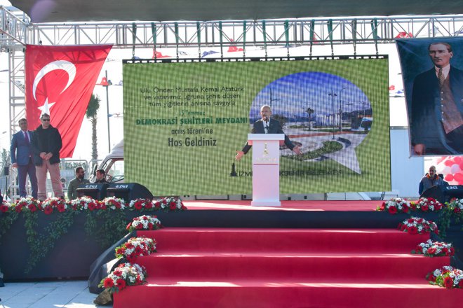 15 TEMMUZ DEMOKRASİ ŞEHİTLERİ MEYDANI ACILIŞ TÖRENİ 7