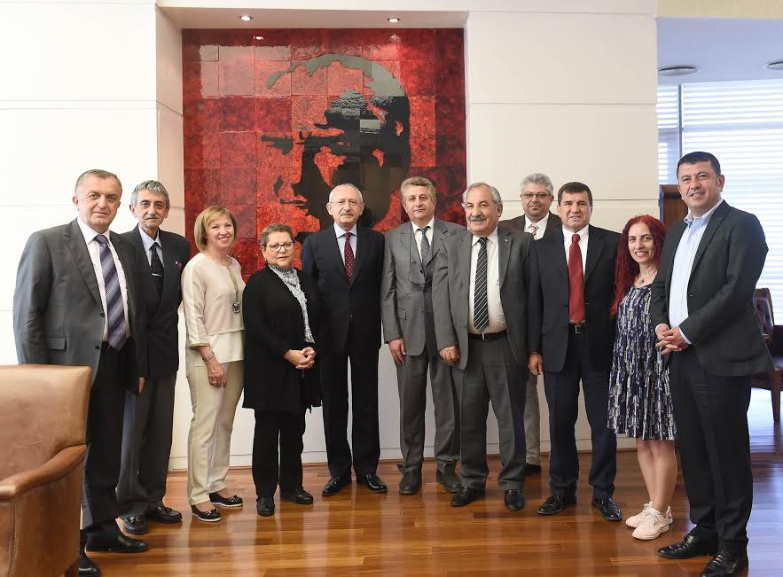 Kılıçdaroğlu Dil Derneği Yöneticilerini Ziyaret Etti 5