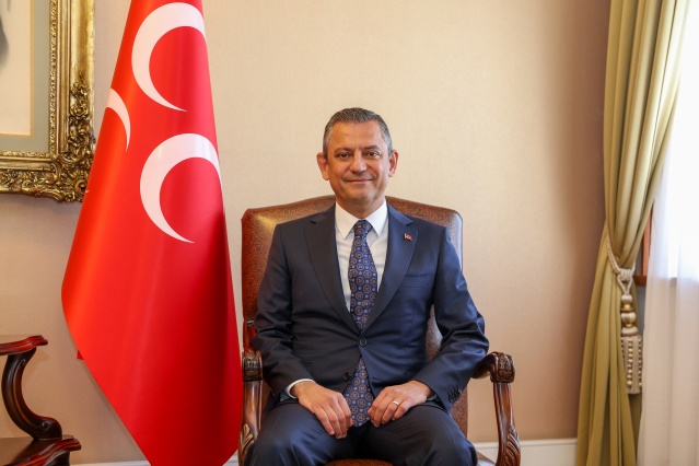 CHP GENEL BAŞKANI ÖZGÜR ÖZEL, MHP GENEL BAŞKANI BAHÇELİ İLE GÖRÜŞTÜ 6