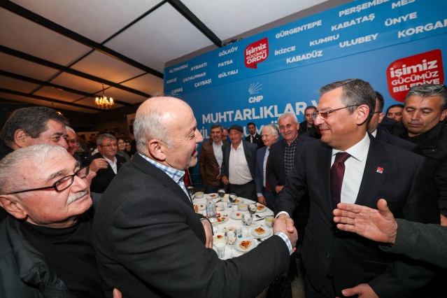 CHP LİDERİ ÖZGÜR ÖZEL ORDU'DA 4