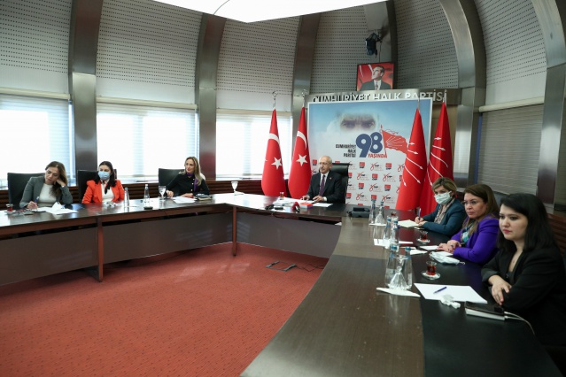 CHP Genel Başkanı Kemal Kılıçdaroğlu, 7 Bölgeden Emekçi Kadınlar İle Buluştu 4