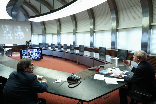 CHP GENEL BAŞKANI KEMAL KILIÇDAROĞLU, AMATÖR SPOR KULÜBÜ TEMSİLCİLERİ İLE GÖRÜŞTÜ 3