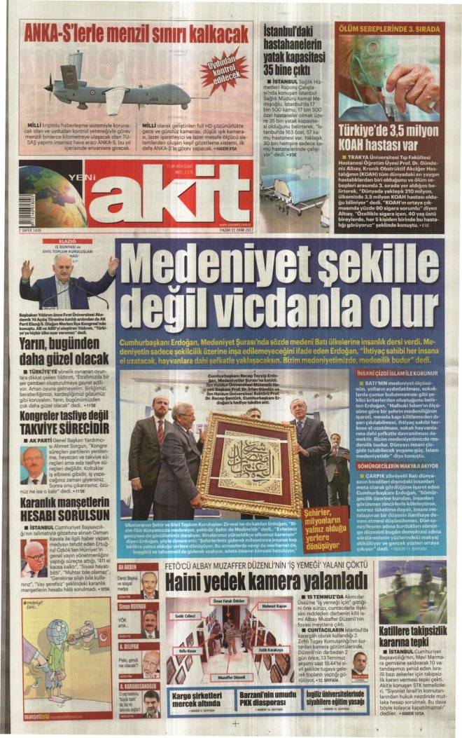 22.10.2017 GAZETE MANŞETLERİ 5