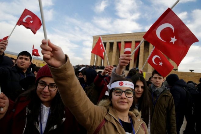 Atatürk'ün Ankara'ya gelişinin 98. yıl dönümü kutlandı 5