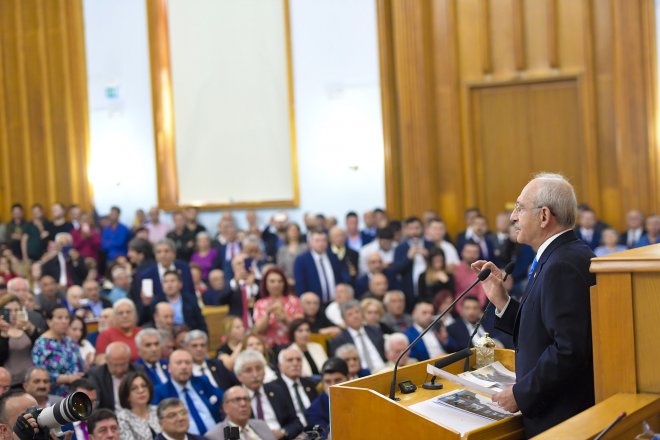 Cumhuriyet Halk Partisi Genel Başkanı Kemal Kılıçdaroğlu, TBMM CHP Grup Toplantısında konuştu 7